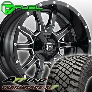 FUEL D627 Vandal タンドラ セコイア ダッジラム 20インチタイヤホイールセット ATTURO TRAIL BLADE XT 275/55R20 285/55R20 305/55R20