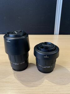 中古品 TAMRON タムロン レンズ 2点セット 186D 100-300mm 1:5-6.3 177D 28-80mm 1:3.5-5.6 現状品 説明文必読