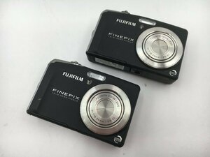 ♪▲【FUJIFILM フジフィルム】コンパクトデジタルカメラ 2点セット FinePix F50fd まとめ売り 0425 8