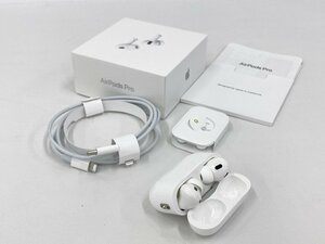 Apple AirPods Pro 第2世代 A2698 / A2699 / A2700 付属品 箱付き ペアリング解除済み【CEAD5018】