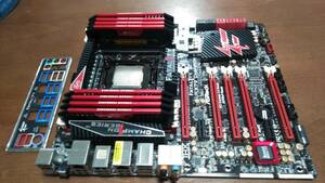 ASROCK Fatal1ty X79 Champion(Socket 2100)ジャンク+I7-4960X/64GBメモリ