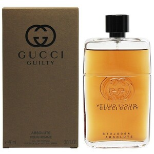 グッチ ギルティ アブソリュート プールオム EDP・SP 90ml 香水 フレグランス GUILTY ABSOLUTE POUR HOMME GUCCI 新品 未使用