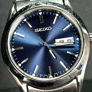 SEIKO セイコー SPIRIT スピリット SCDC037 腕時計 クオーツ アナログ 3針 デイデイトカレンダー ステンレススチール メンズ 動作確認済み
