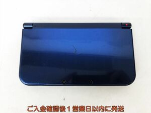 【1円】Newニンテンドー3DSLL 本体 メタリックブルー 任天堂 RED-001 動作確認済 3DS LL EC38-185jy/F3