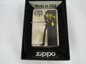 1円★【ZIPPO】ジッポー ライター 喫煙器具 ルパン LIPIN THE 3rd シャドールパン 2006年製 着火品