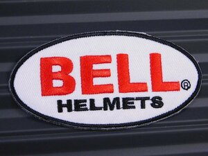 送料\84【BELL HELMETS・ベル】※《アイロン刺繍ワッペン》　アメリカン雑貨　刺繍ワッペン　アイロンワッペン