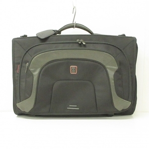 トゥミ TUMI ガーメントケース 6733D - TUMIナイロン×レザー 黒×ダークグレー T-TECH バッグ