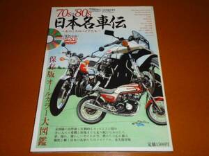 CB750 K FOUR、CB750F、CB400 F、Z1、Z1000MKⅡ、CBX 1000、CBX400F、Z400FX、Z400GP、Z1300、CB1100R、Z1000R、カタナ、GSX1100S、RZV500R