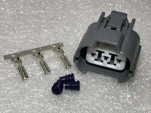 【9W3PFS】HONDA ホンダ 純正 3P 3極 スピードメーターセンサー コネクター カプラー 端子 セット 検) N-WGN シャトル シビック CR-V