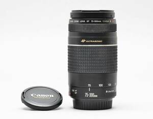 ★キャノン　EF　75-300mm　f4-5.6　Ⅲ　USM　美品