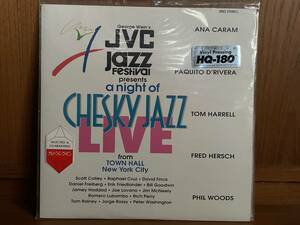 Chesky Records 【Geoge Wein′s JVC JaZZ Festival CHESKY JAZZ LIVE】from TOWN HALL New York City 未開封新品 180g重量盤 RTIプレス