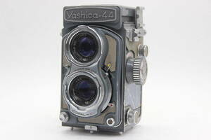 【返品保証】 ヤシカ Yashica-44 Yashikor 60mm F3.5 二眼カメラ C4737
