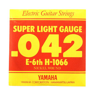 ヤマハ YAMAHA H1066 エレキギター用 弦 バラ売り 6弦