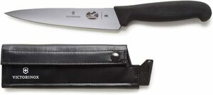 ブラック 15㎝ シェフナイフ VICTORINOX(ビクトリノックス) アウトドアクッキングナイフ プロフェッショナル 牛刀包丁