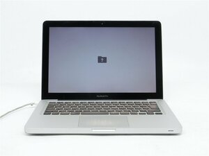 中古　MacBook　Pro　A1278　Core2世代i5　4GB　通電します　バッテリー欠品　　本体止めネジ欠品　詳細不明　ジャンク品　送料無料