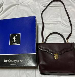 Yves Saint Laurent YSL イヴサンローラン ショルダーバッグ カバン　ハンドバッグ 2WAY 