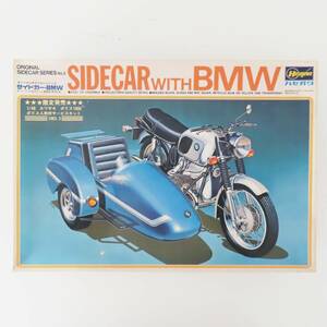 M04 未組立 当時物 ハセガワ 1/10 サイドカー BMW R75/5 限定サービスキット ポリス人形付