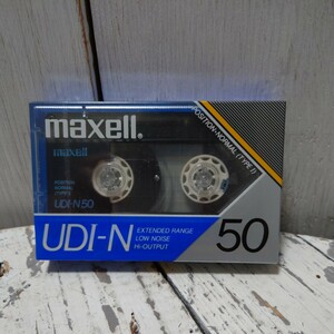 新品・未開封 ★ カセットテープ maxell UDI-N 50 ノーマルポジション