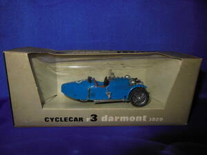 1/43　入手困難　BRUMM　サイクルカー　CYCLECAR　R3　DARMONT　1929年　イタリア製　MADE IN ITALY