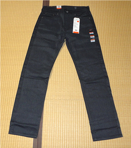 即決 送料無料 LEVIS 505 00505-2044 W34 WARM 防寒 起毛 ダークグレー 新品 暖パン スモールe レギュラーストレート