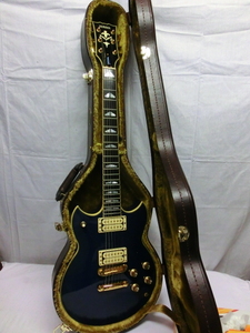 6　エレキギター　YAMAHA　ヤマハ　 SG2000MT　TAKANAKA　高中正義モデル　 ブルー　ケース付