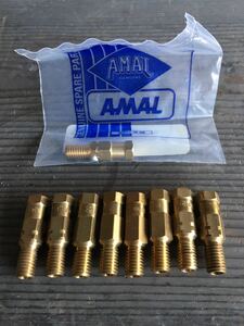 AMAL アマル wassell ワッセル メインジェット コンセントリック/モノブロック用 200〜280 セット セッティング トライアンフ triumph