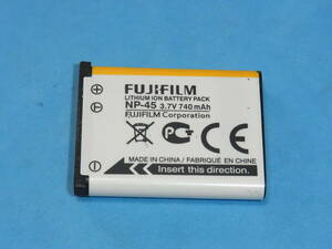 FUJI FILM 未使用品 純正バッテリー NP-45 １個 管理696