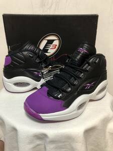 新品 Reebok QUESTION MID 25.5cm 定価20,000円 2022年 US7.5 7.5 アイバーソン AI answer kobe コービー レイカーズ Lakers 