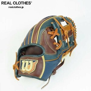 Wilson/ウィルソン Dual/デュアル ワナビーヒーロー 軟式 内野手 右投げ用 グローブ/グラブ RHW87H /080