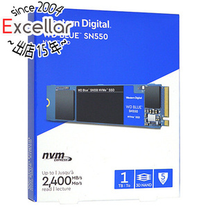 Western Digital製 SSD WD Blue SN550 NVMe WDS100T2B0C-EC [管理:1000014157]