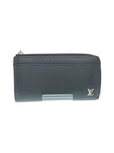 LOUIS VUITTON◆長財布/レザー/ブラック/メンズ/M69409