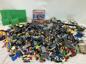 ★◆【ジャンク】LEGO ブロック 大量セット POLICE 船 車 タイヤ 傷汚れ有り欠品破損 まとめ 140サイズ