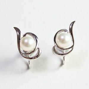 MIKIMOTO ミキモト パールデザインイヤリング