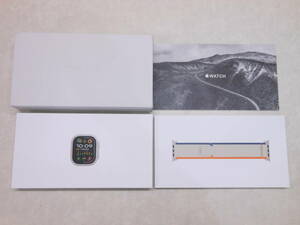 新品未使用品♪#30866 Apple Watch Ultra 2 GPS+Cellularモデル 49mm A2986 MRF23J/A オレンジ/ベージュトレイルループ M/L チタニウム