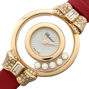 ショパール Chopard ハッピーダイヤモンド 209425-5001 ピンクゴールド 腕時計 レディース 中古