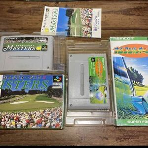 送料無料　ナムコットオープン　遙かなるオーガスタ2マスターズ　スーパーファミコン