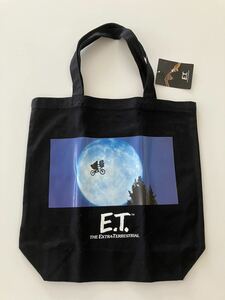 E.T.(映画 ET)トートバッグ/ブラック/④