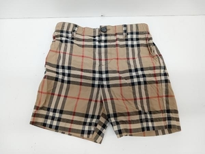 BURBERRY バーバリー ショートパンツ ベビー服 8023262 バーバリー柄 後ゴム 92cm ベージュ 夏