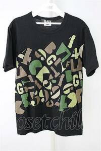 BLACK COMME des GARCONS ロゴptTシャツ 【中古】 20-09-13-1044-1-TS-CD-OD-ZH