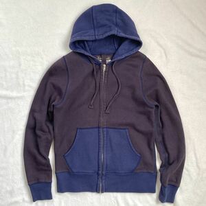 ナイジェルケーボン NIGEL CABOURN フルジップパーカー 46 ジップアップパーカー フーディー hoodieスウェットパーカー