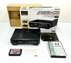 SEGA　MEGA-CD　HAA-2910　動作未確認　付属品有り　アダプター欠品　セガ　ゆうパック100サイズ ゲーム　奈良県発（0-0.Z）C-24　MH