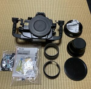 【新品・未使用】SEA&SEA ハウジング MDX-D300s ポートベースNikon 一眼レフ