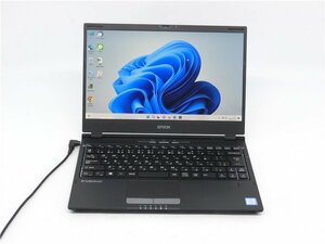 WEBカメラ　中古/13.3型 ノート/Windows11 /爆速SSD128/4GB/8世代i5 /EPSON NA520E　動作品　即使用可 MS office2021搭載