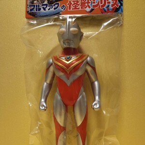 新品 ウルトラマンガイア(V1) ブルマァク 怪獣シリーズ 新造型 ソフビ 円谷プロ レトロ 墓場の画廊 (検)やまなや マルサン メディコムトイ