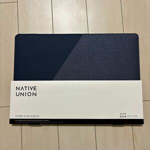 NATIVE UNION [ネイティブユニオン] Stow Slim Macbook スリーブ- MacBook Pro 13インチ (2016-2020)、MacBook Air 13 マグネットク式開閉