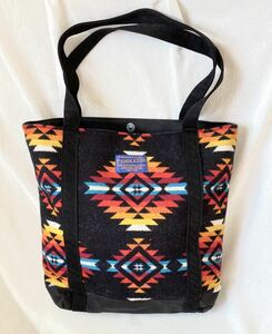 ★美品 PENDLETON ペンドルトン ウール トートバッグ ネイティブ総柄★