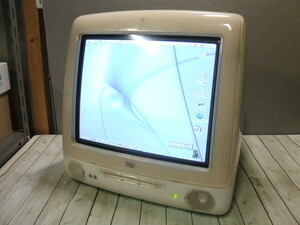 【Apple iMac G3 SnowWhite】M5521 G3 500MHz/128MB/30GB 15型CRT