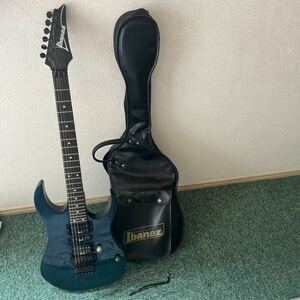 希少 Ibanez アイバニーズ RG570 90年代 日本製エレキギター 弦楽器 ブルー 中古現状品