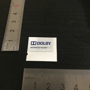 パソコンエンブレムDOLBY Advanced AUDIO v2 @1727