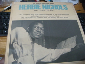 HERBIE NICHOLS THE THIRD WORLD 2LP BN-LA-485-H2 BLUE NOTE 復刻盤2LP ART BLAKEY MAX ROACH　カンパニースリーヴつき